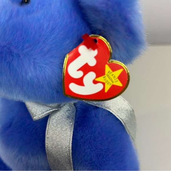 TY Beanie Buddies Collection Vintage Clubby 2 Bear 1999 (Large) - Picture 6 of 10